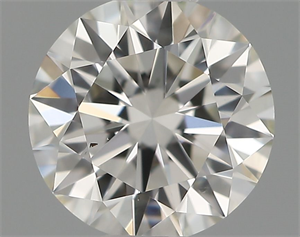 Picture of Natural Diamond 0.50 Carats, Round with Excellent Cut, H Color, SI1 Clarity and Certified by IGI