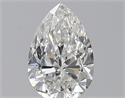 Natural Diamond 0.90 Carats, Pear with  Cut, F Color, SI1 Clarity and Certified by GIA