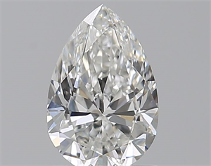 Picture of Natural Diamond 0.90 Carats, Pear with  Cut, F Color, SI1 Clarity and Certified by GIA