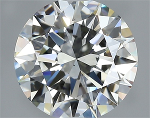 Picture of Natural Diamond 1.82 Carats, Round with Excellent Cut, I Color, VS1 Clarity and Certified by GIA