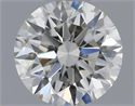 Natural Diamond 0.40 Carats, Round with Excellent Cut, H Color, VS1 Clarity and Certified by IGI