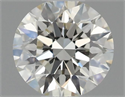 Natural Diamond 0.40 Carats, Round with Excellent Cut, J Color, VS1 Clarity and Certified by GIA