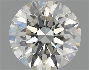 Picture of Natural Diamond 0.40 Carats, Round with Excellent Cut, J Color, VS1 Clarity and Certified by GIA