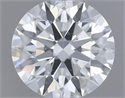 Natural Diamond 0.40 Carats, Round with Excellent Cut, F Color, SI1 Clarity and Certified by GIA