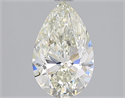 Natural Diamond 1.50 Carats, Pear with  Cut, I Color, VS1 Clarity and Certified by IGI