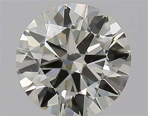 Picture of Natural Diamond 0.50 Carats, Round with Very Good Cut, K Color, VS1 Clarity and Certified by GIA