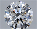 Natural Diamond 2.02 Carats, Round with Excellent Cut, E Color, VS2 Clarity and Certified by GIA