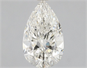 Natural Diamond 1.21 Carats, Pear with  Cut, H Color, SI2 Clarity and Certified by GIA