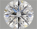 Natural Diamond 0.40 Carats, Round with Excellent Cut, G Color, VS2 Clarity and Certified by GIA