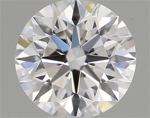 Picture of Natural Diamond 0.40 Carats, Round with Excellent Cut, G Color, VS2 Clarity and Certified by GIA