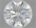 Natural Diamond 0.40 Carats, Round with Excellent Cut, E Color, SI1 Clarity and Certified by GIA