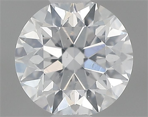 Picture of Natural Diamond 0.40 Carats, Round with Excellent Cut, E Color, SI1 Clarity and Certified by GIA