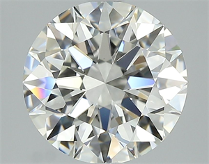 Picture of Natural Diamond 2.03 Carats, Round with Excellent Cut, H Color, VS1 Clarity and Certified by GIA