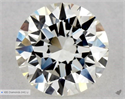 Natural Diamond 0.50 Carats, Round with Excellent Cut, K Color, VVS1 Clarity and Certified by GIA