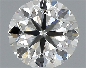 Picture of Natural Diamond 0.50 Carats, Round with Very Good Cut, J Color, VS2 Clarity and Certified by GIA