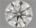 Natural Diamond 0.50 Carats, Round with Good Cut, K Color, SI2 Clarity and Certified by GIA