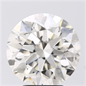 Natural Diamond 3.50 Carats, Round with Excellent Cut, K Color, SI1 Clarity and Certified by GIA