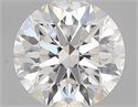 Natural Diamond 0.45 Carats, Round with Excellent Cut, E Color, VVS2 Clarity and Certified by GIA