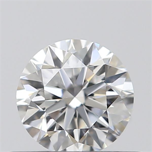 Picture of Natural Diamond 0.40 Carats, Round with Excellent Cut, F Color, VS1 Clarity and Certified by GIA