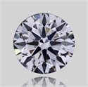 Natural Diamond 0.40 Carats, Round with Excellent Cut, I Color, VVS2 Clarity and Certified by GIA