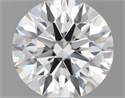 Natural Diamond 0.50 Carats, Round with Excellent Cut, I Color, VS1 Clarity and Certified by IGI