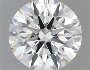 Picture of Natural Diamond 0.50 Carats, Round with Excellent Cut, I Color, VS1 Clarity and Certified by IGI