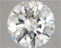 Natural Diamond 4.60 Carats, Round with Excellent Cut, I Color, VS1 Clarity and Certified by IGI