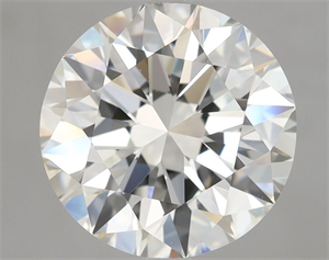 Picture of Natural Diamond 4.60 Carats, Round with Excellent Cut, I Color, VS1 Clarity and Certified by IGI