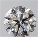 Natural Diamond 2.01 Carats, Round with Very Good Cut, F Color, SI1 Clarity and Certified by GIA