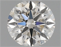 Natural Diamond 0.40 Carats, Round with Excellent Cut, I Color, VS2 Clarity and Certified by GIA