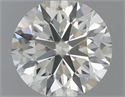 Natural Diamond 0.46 Carats, Round with Excellent Cut, I Color, VS1 Clarity and Certified by IGI