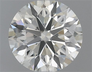 Picture of Natural Diamond 0.46 Carats, Round with Excellent Cut, I Color, VS1 Clarity and Certified by IGI