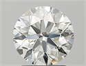 Natural Diamond 2.00 Carats, Round with Excellent Cut, I Color, VVS1 Clarity and Certified by IGI