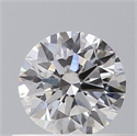 Natural Diamond 0.40 Carats, Round with Excellent Cut, E Color, SI1 Clarity and Certified by GIA