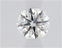 Natural Diamond 0.41 Carats, Round with Excellent Cut, I Color, VVS2 Clarity and Certified by GIA