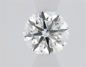 Picture of Natural Diamond 0.41 Carats, Round with Excellent Cut, I Color, VVS2 Clarity and Certified by GIA