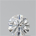 Natural Diamond 0.42 Carats, Round with Excellent Cut, F Color, VS2 Clarity and Certified by GIA