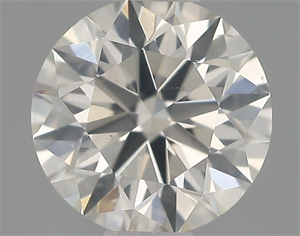 Picture of Natural Diamond 0.50 Carats, Round with Excellent Cut, I Color, SI1 Clarity and Certified by IGI