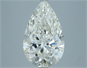 Natural Diamond 5.30 Carats, Pear with  Cut, I Color, VS1 Clarity and Certified by IGI