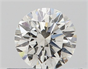 Natural Diamond 0.40 Carats, Round with Very Good Cut, I Color, VS2 Clarity and Certified by GIA