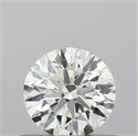 Natural Diamond 0.43 Carats, Round with Excellent Cut, G Color, VS1 Clarity and Certified by IGI