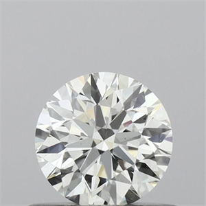 Picture of Natural Diamond 0.43 Carats, Round with Excellent Cut, G Color, VS1 Clarity and Certified by IGI