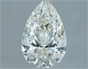 Natural Diamond 2.01 Carats, Pear with  Cut, I Color, VS2 Clarity and Certified by IGI