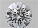 Natural Diamond 0.50 Carats, Round with Excellent Cut, I Color, VS2 Clarity and Certified by GIA