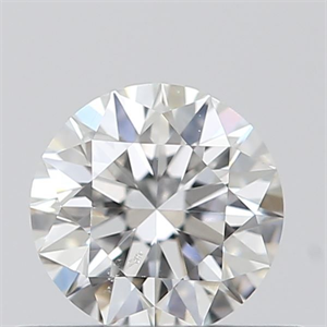 Picture of Natural Diamond 0.40 Carats, Round with Excellent Cut, G Color, SI1 Clarity and Certified by GIA