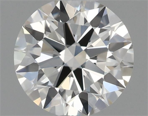 Picture of Natural Diamond 0.46 Carats, Round with Excellent Cut, I Color, VS2 Clarity and Certified by GIA