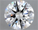 Natural Diamond 1.87 Carats, Round with Excellent Cut, G Color, VVS1 Clarity and Certified by GIA