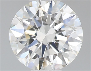 Picture of Natural Diamond 0.40 Carats, Round with Excellent Cut, H Color, VVS2 Clarity and Certified by GIA