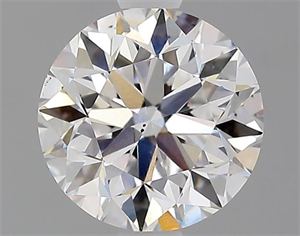 Picture of Natural Diamond 1.53 Carats, Round with Very Good Cut, D Color, VS2 Clarity and Certified by GIA