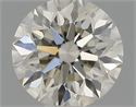 Natural Diamond 0.41 Carats, Round with Excellent Cut, H Color, VS2 Clarity and Certified by IGI